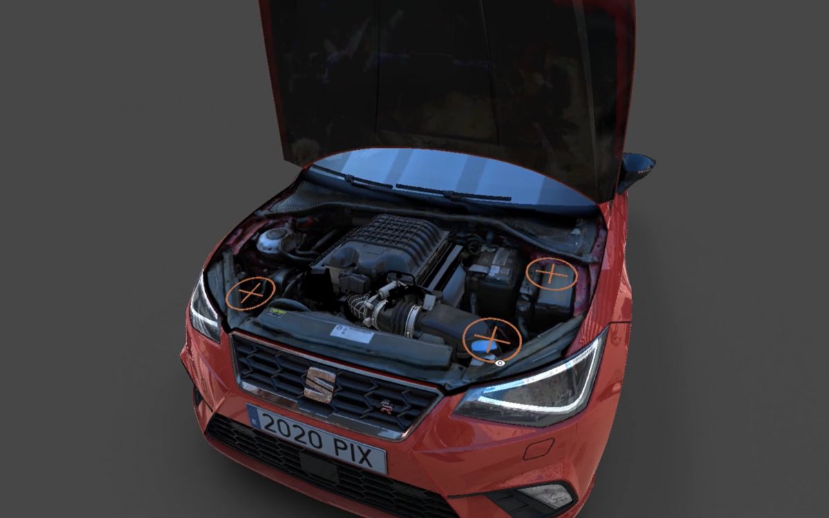 SEAT | Desarrollo de coches 3D en Realidad Aumentada